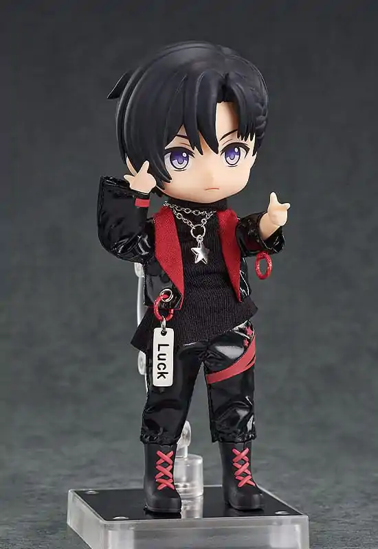 Original Character Accessories for Nendoroid Doll Figures Outfit Set: Idol Outfit - Boy (Deep Red) termékfotó