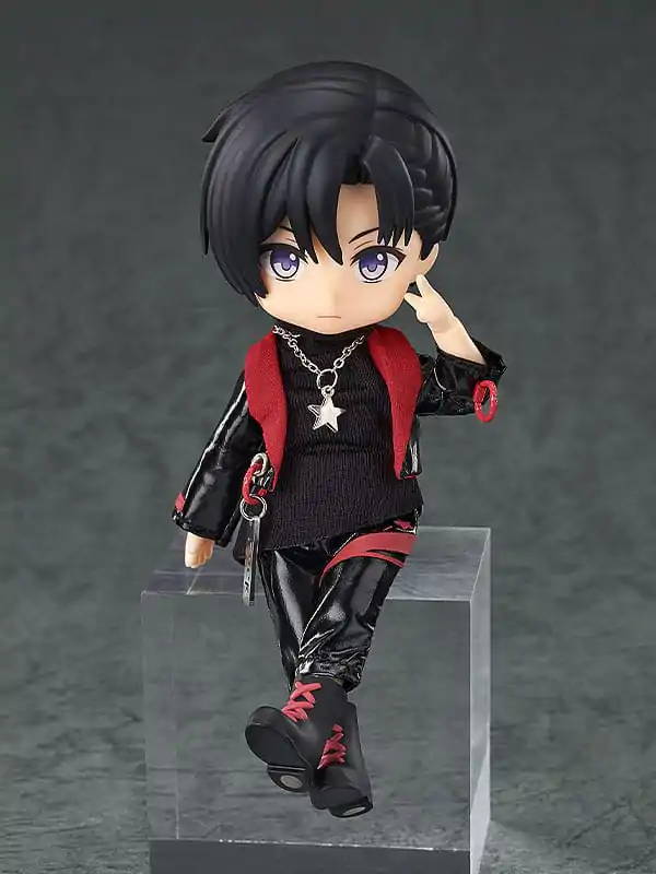 Original Character Accessories for Nendoroid Doll Figures Outfit Set: Idol Outfit - Boy (Deep Red) termékfotó