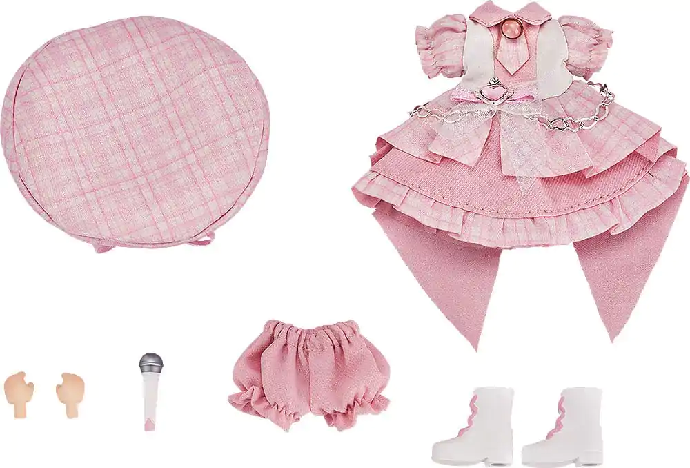 Original Character Accessories for Nendoroid Doll Figures Outfit Set: Idol Outfit - Girl (Baby Pink) termékfotó