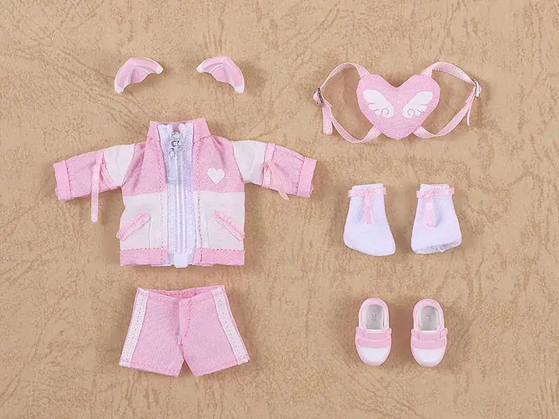 Original Character Accessories for Nendoroid Doll Figures Outfit Set: Subculture Fashion Tracksuit (Pink) product photo