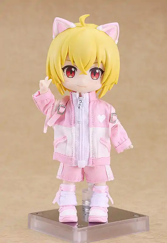 Original Character Accessories for Nendoroid Doll Figures Outfit Set: Subculture Fashion Tracksuit (Pink) product photo