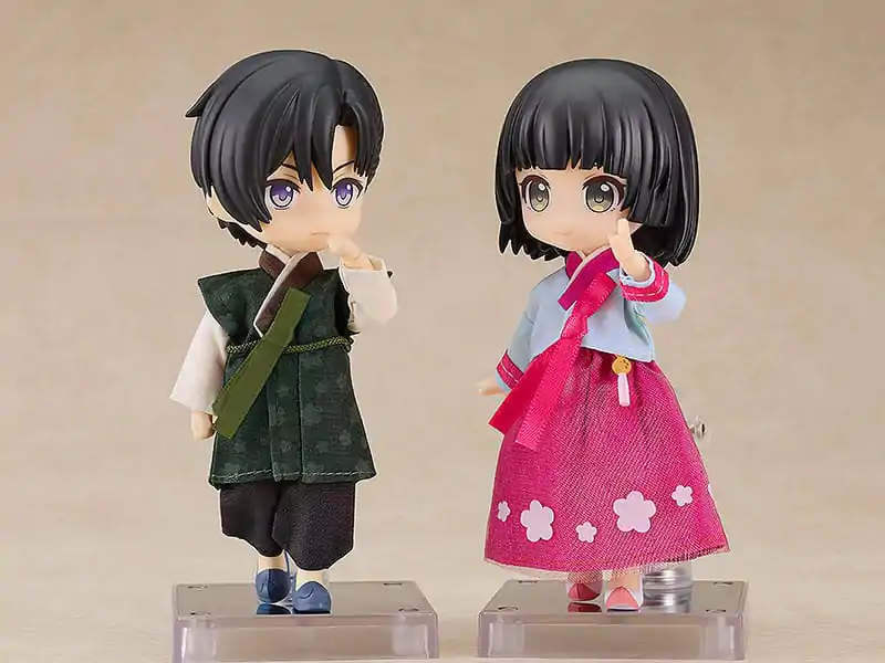 Original Character Accessories for Nendoroid Doll Figures Outfit Set: World Tour Korea - Boy (Green) product photo
