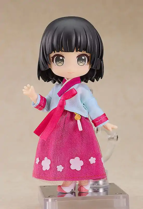 Original Character Accessories for Nendoroid Doll Figures Outfit Set: World Tour Korea - Girl (Pink) product photo