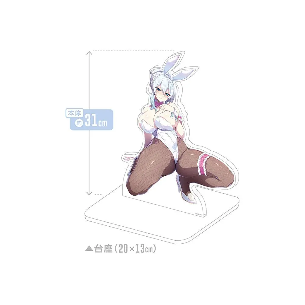 Original Character Acrylic Figure Mifuyu Yukino Bunny Ver. 35 cm termékfotó