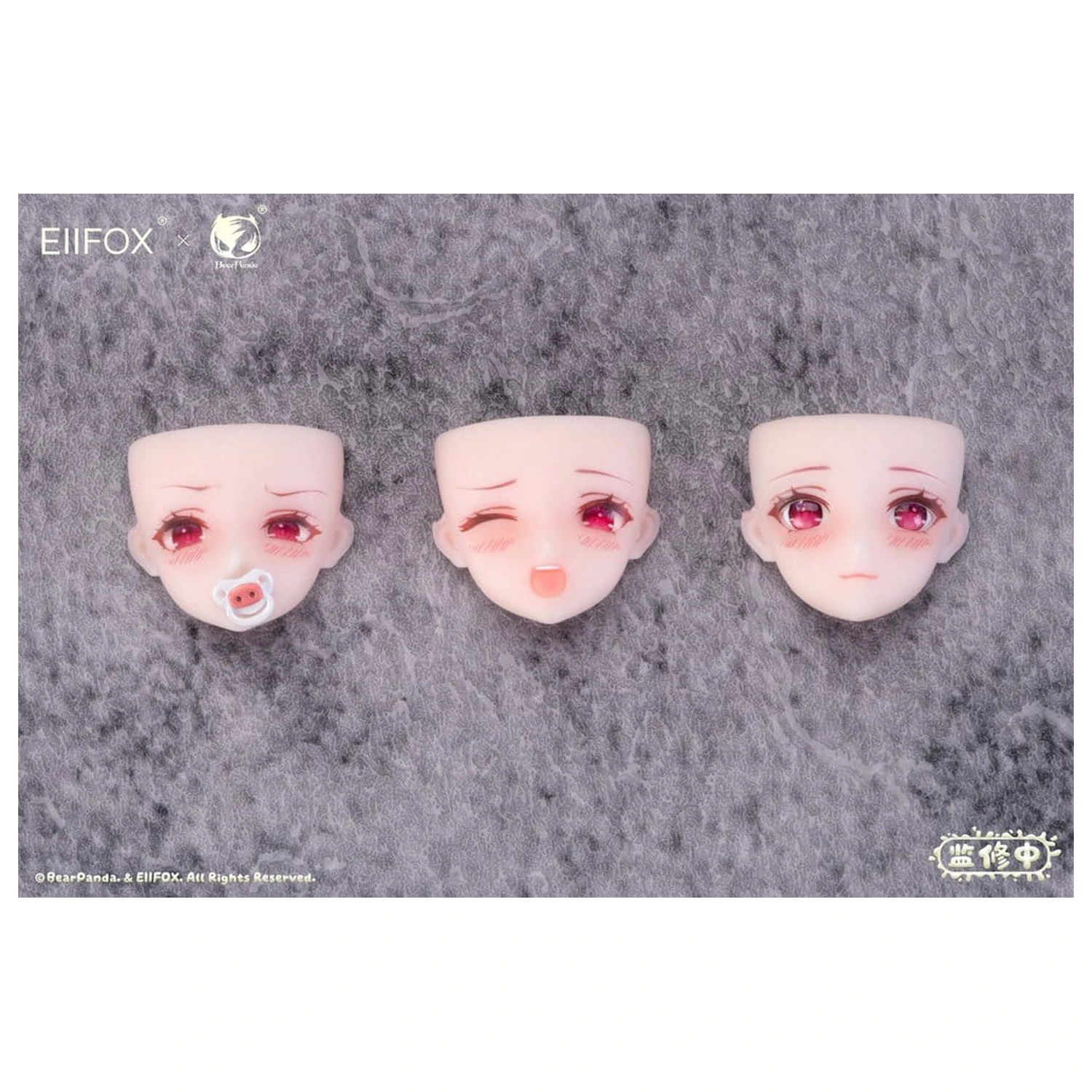 Original Character Action Figure 1/8 Eiifox & BearPanda Nyuugyuu Momo 21 cm     product photo