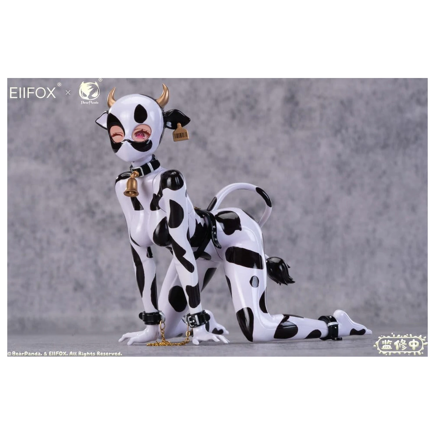 Original Character Action Figure 1/8 Eiifox & BearPanda Nyuugyuu Momo 21 cm     product photo