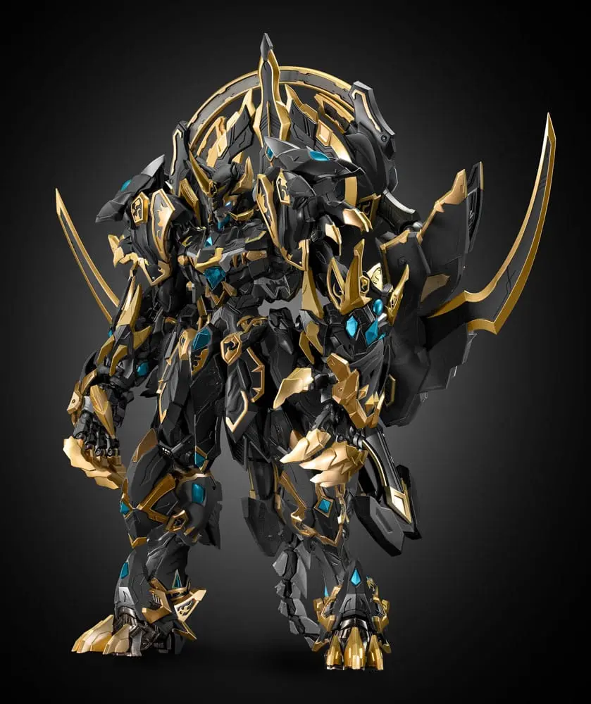 Original Character Alloy Action Figure CD-02B Four Holy Beasts Black Tiger 28 cm product photo