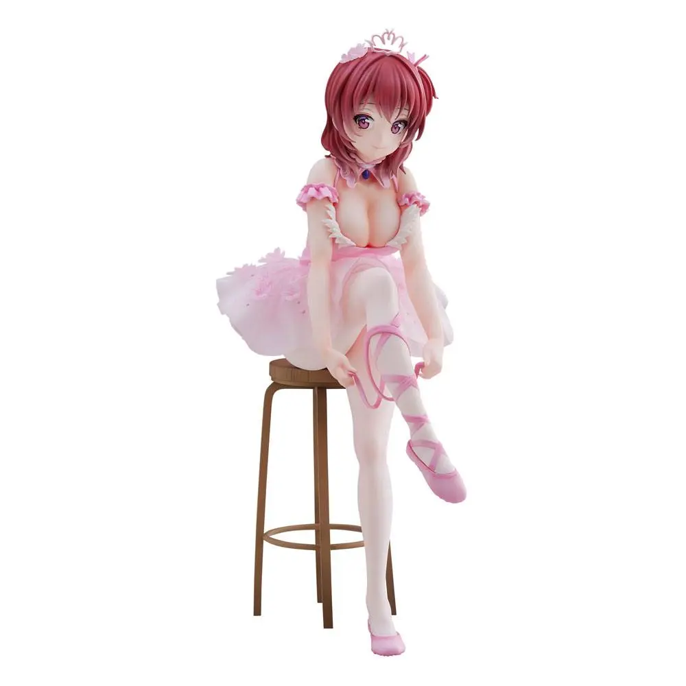 Original Character PVC Statue Anmi Illustration Flamingo Ballet Red Hair Girl 24 cm product photo