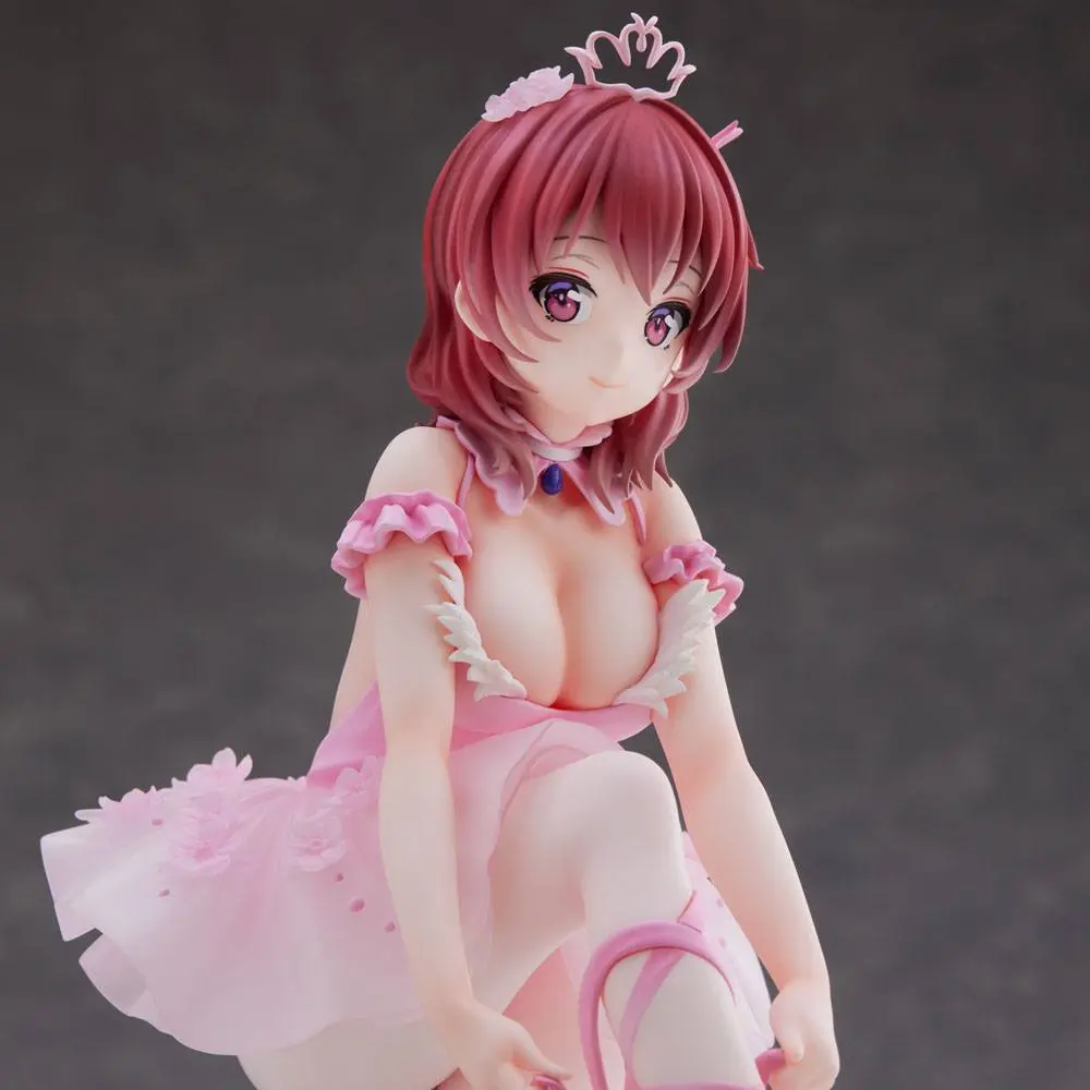 Original Character PVC Statue Anmi Illustration Flamingo Ballet Red Hair Girl 24 cm product photo