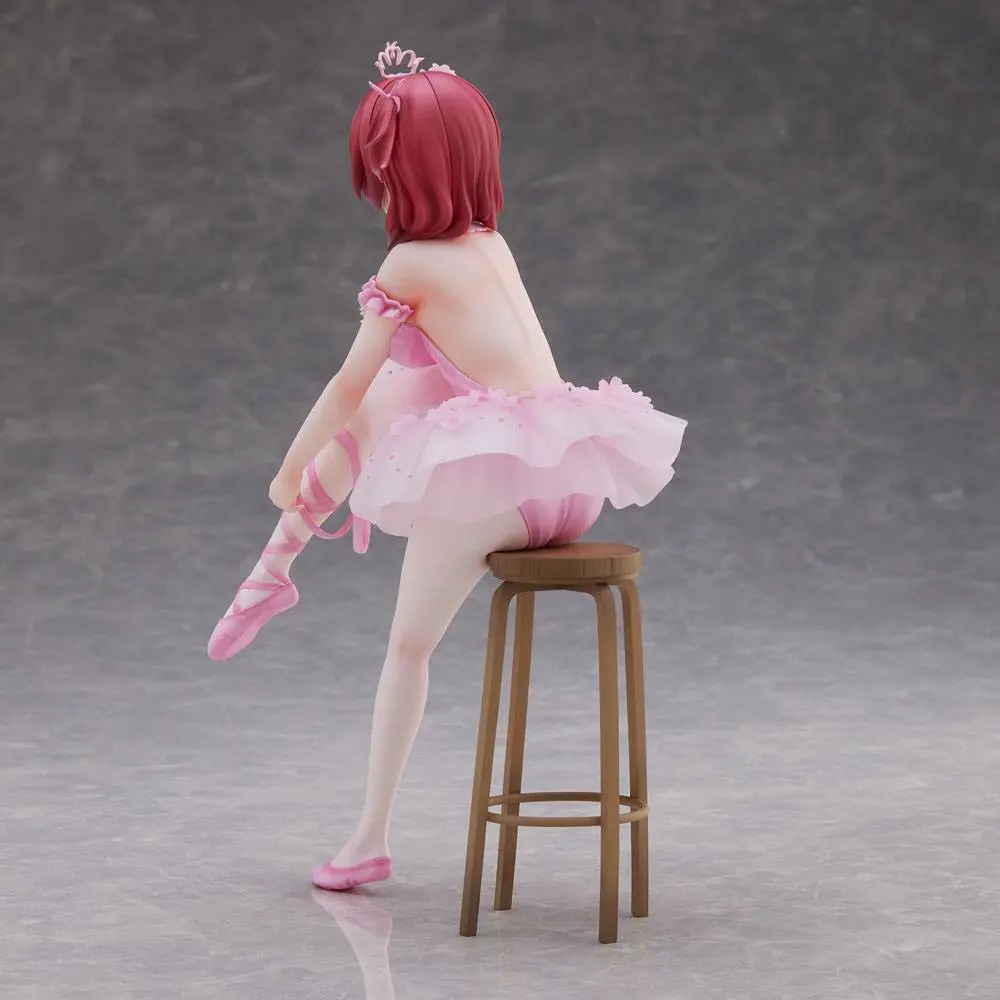 Original Character PVC Statue Anmi Illustration Flamingo Ballet Red Hair Girl 24 cm product photo