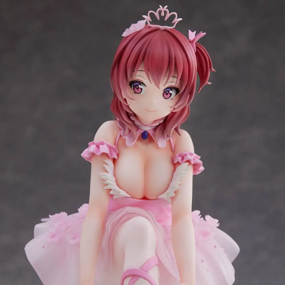 Original Character PVC Statue Anmi Illustration Flamingo Ballet Red Hair Girl 24 cm product photo