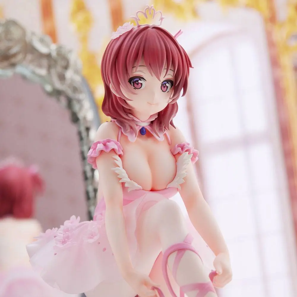 Original Character PVC Statue Anmi Illustration Flamingo Ballet Red Hair Girl 24 cm product photo