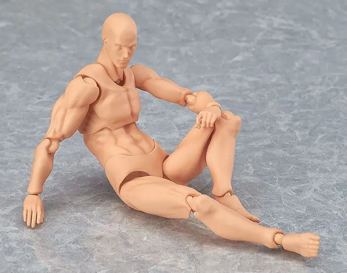 Original Character archetype Figma Action Figure Next: He - Flesh Color Ver. 14 cm product photo