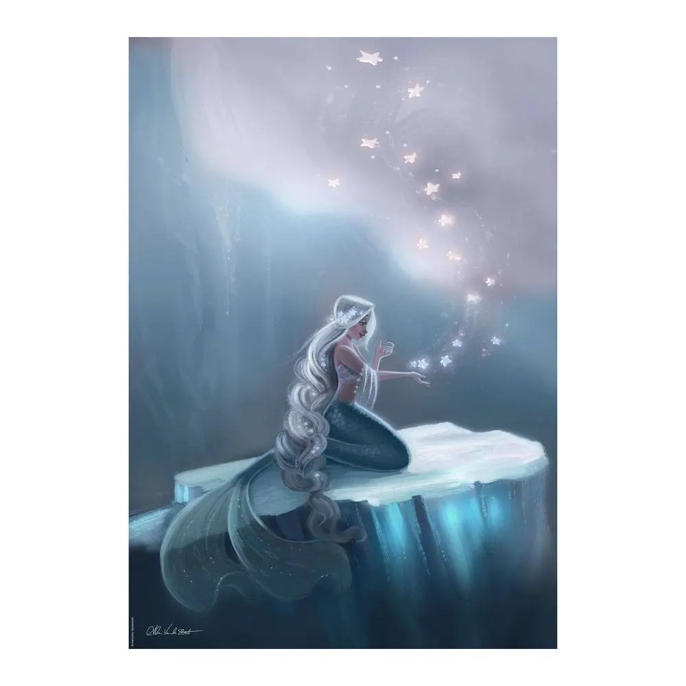 Original Character Art Print Winter Stars 46 x 61 cm - unframed product photo