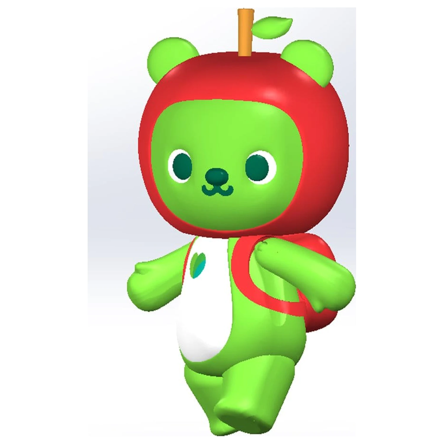 Original Character Plastic Model Kit Arukuma 10 cm       product photo