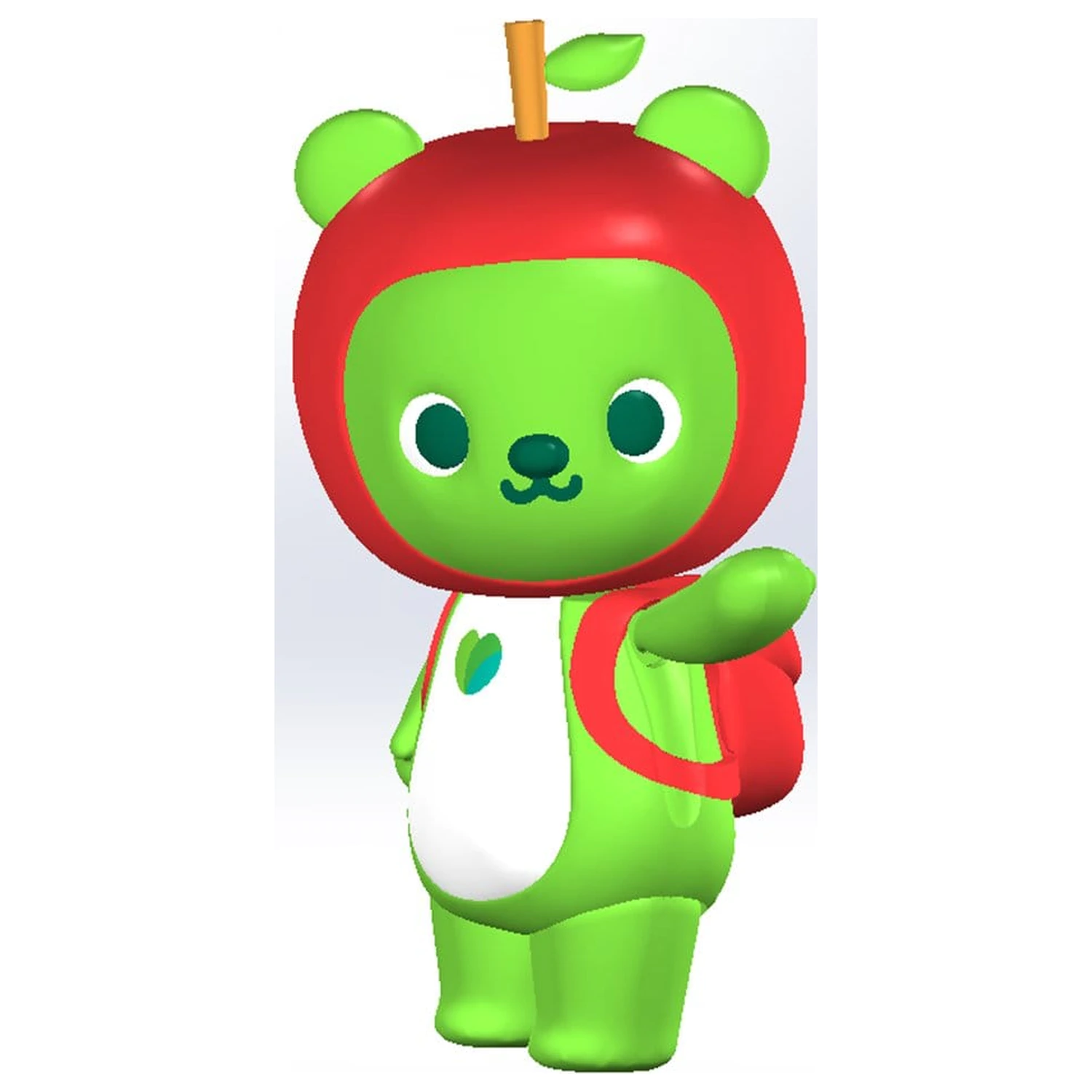 Original Character Plastic Model Kit Arukuma 10 cm       product photo