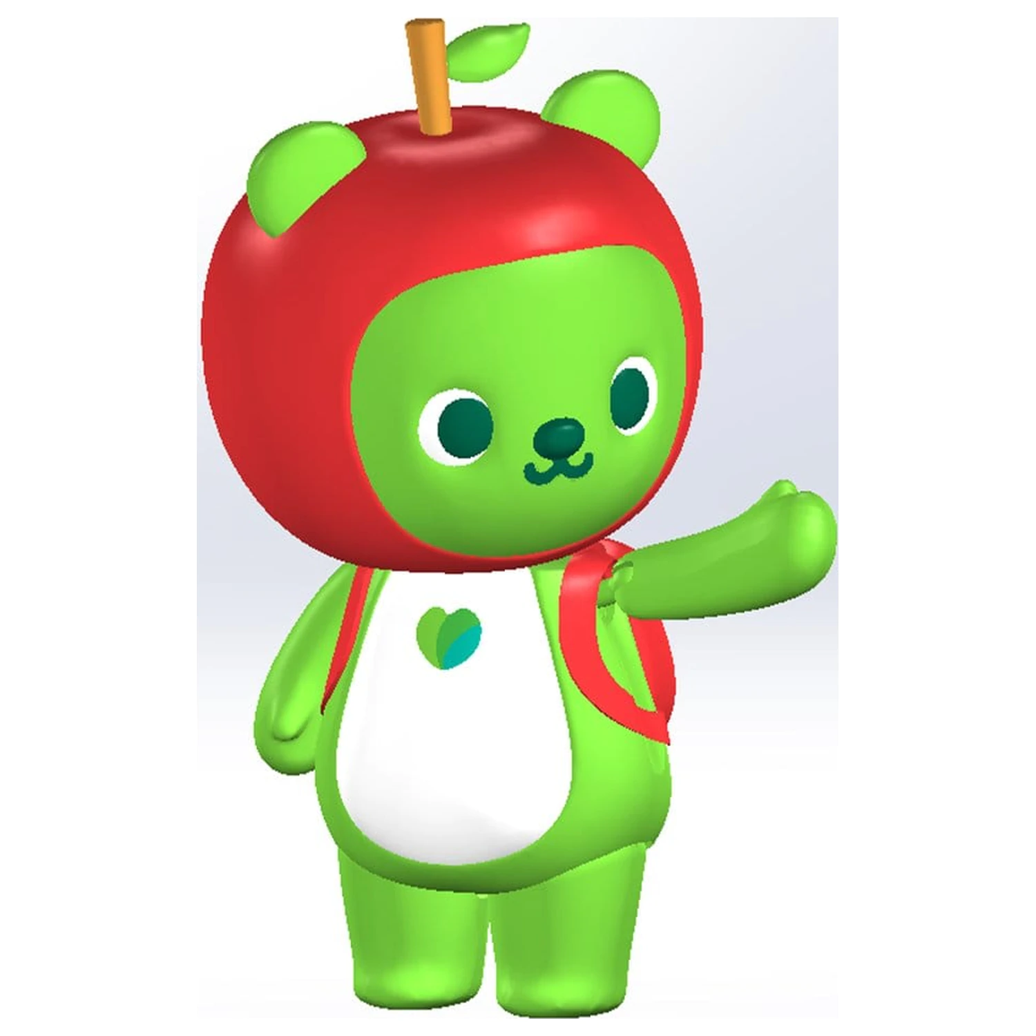 Original Character Plastic Model Kit Arukuma 10 cm       product photo