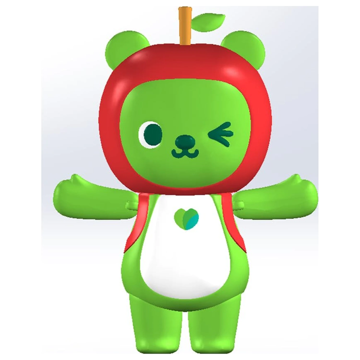 Original Character Plastic Model Kit Arukuma 10 cm       product photo