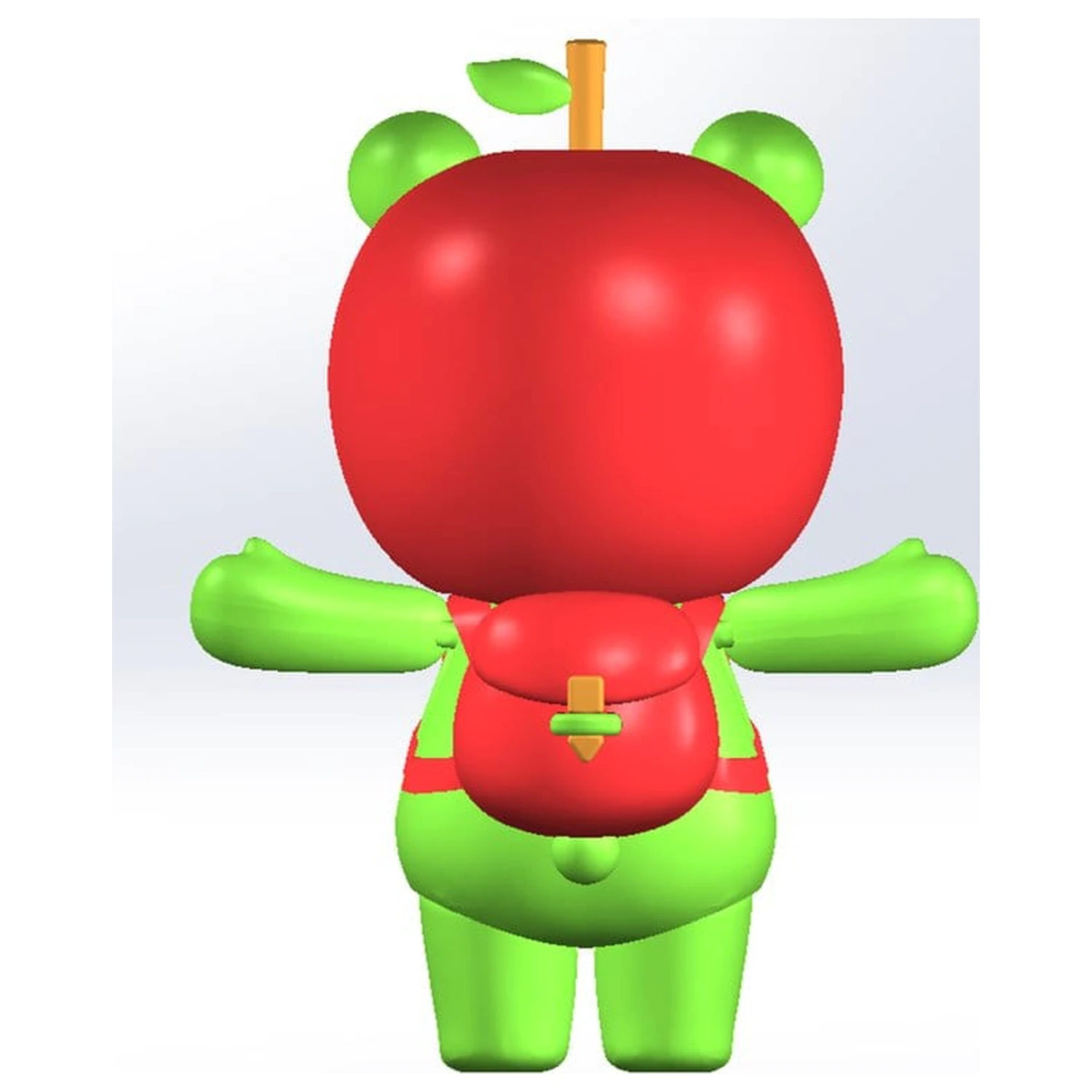 Original Character Plastic Model Kit Arukuma 10 cm       product photo