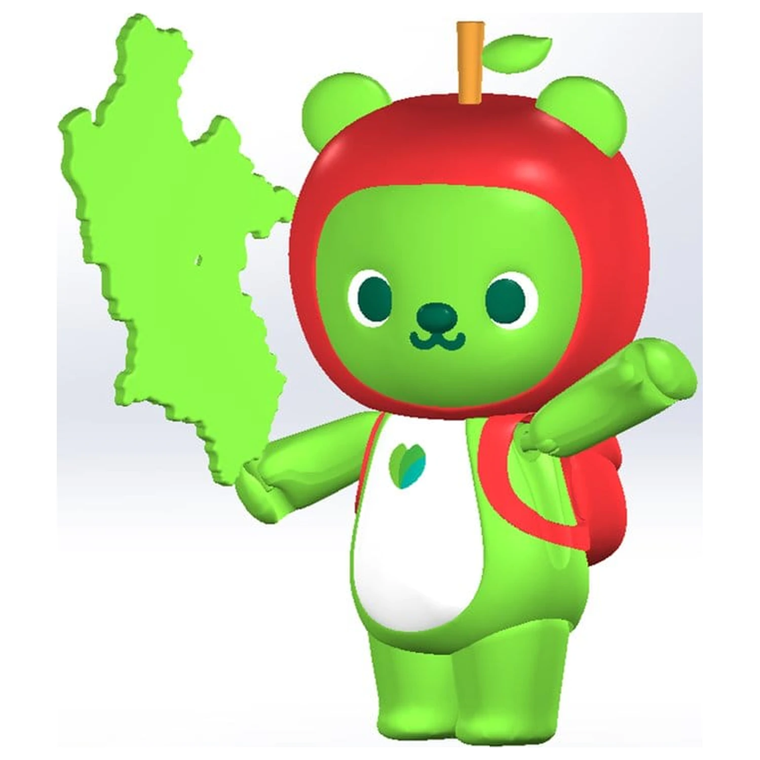 Original Character Plastic Model Kit Arukuma 10 cm       product photo