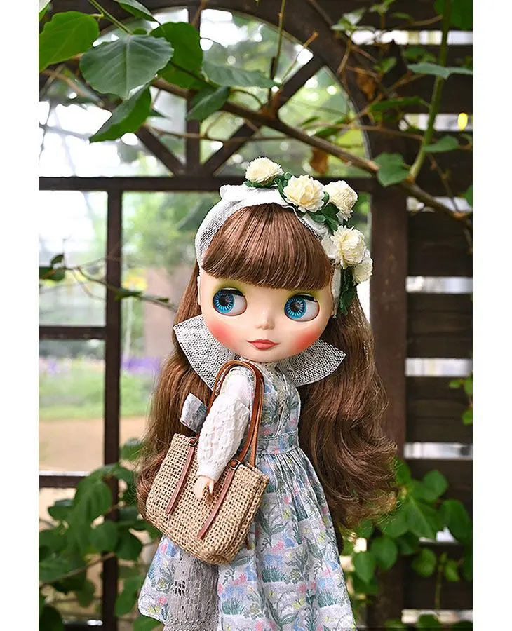 Original Character Blythe Doll Blue Rabbit 30 cm product photo
