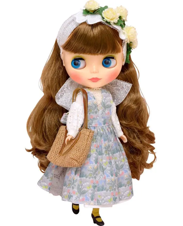 Original Character Blythe Doll Blue Rabbit 30 cm product photo