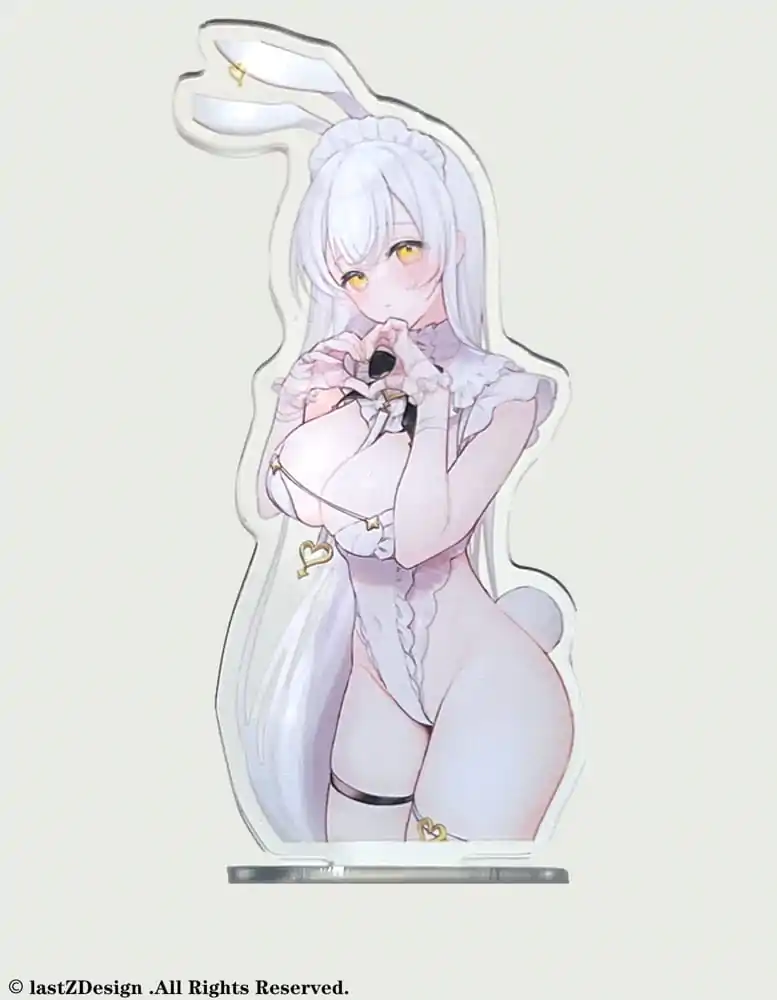 Original Character by Kedama Tamano PVC White Bunny Lucille 27 cm product photo