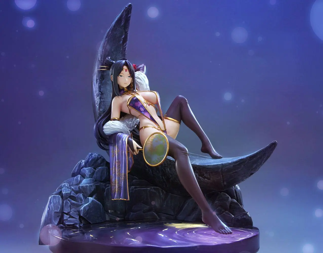 Original Character by Kei Mizuryu PVC Statue 1/7 Diaochan Chousen 28 cm product photo