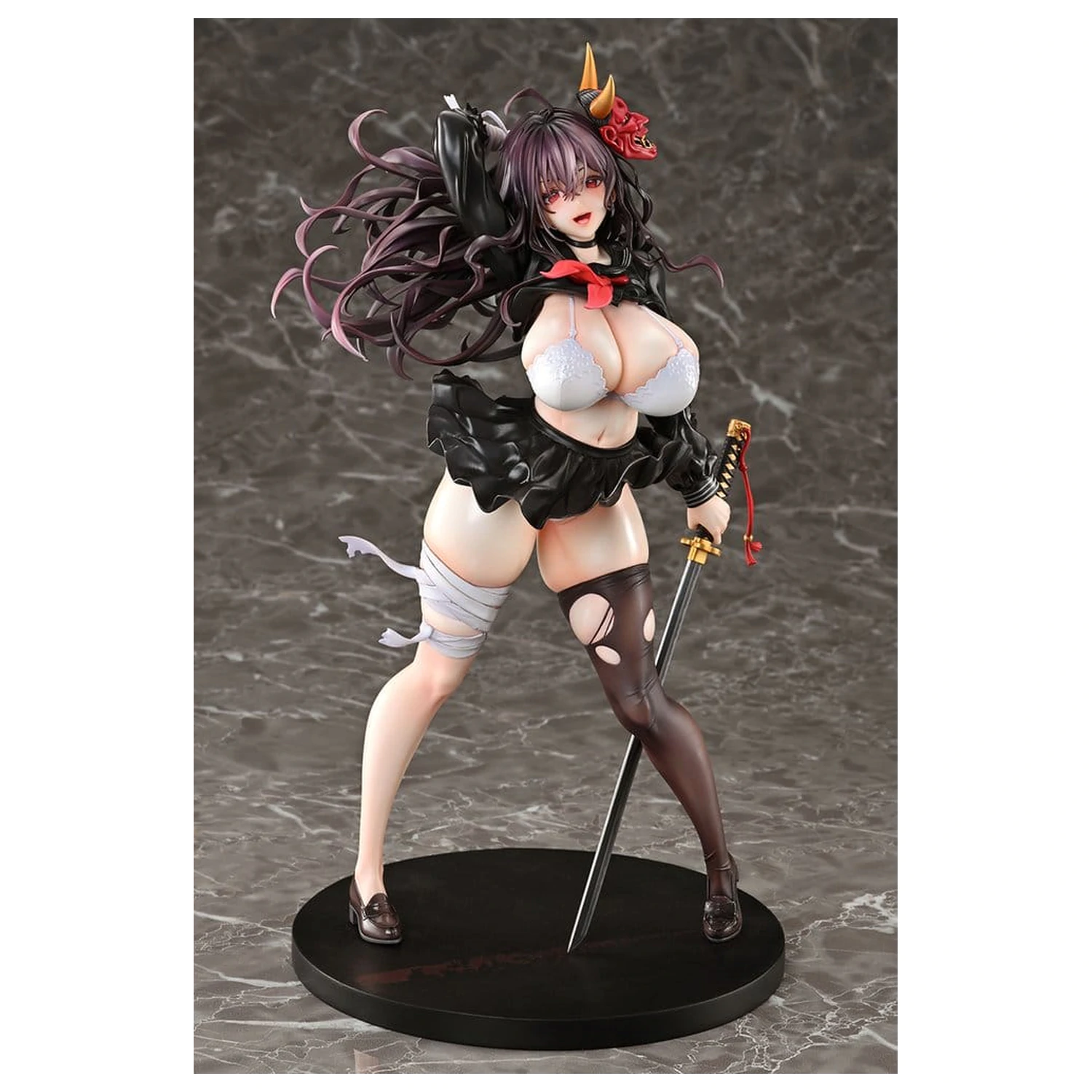 Original Character by Mataro PVC 1/6 Reika Danzaiin Demon Exorcist Student Council President Statue 26 cm  product photo