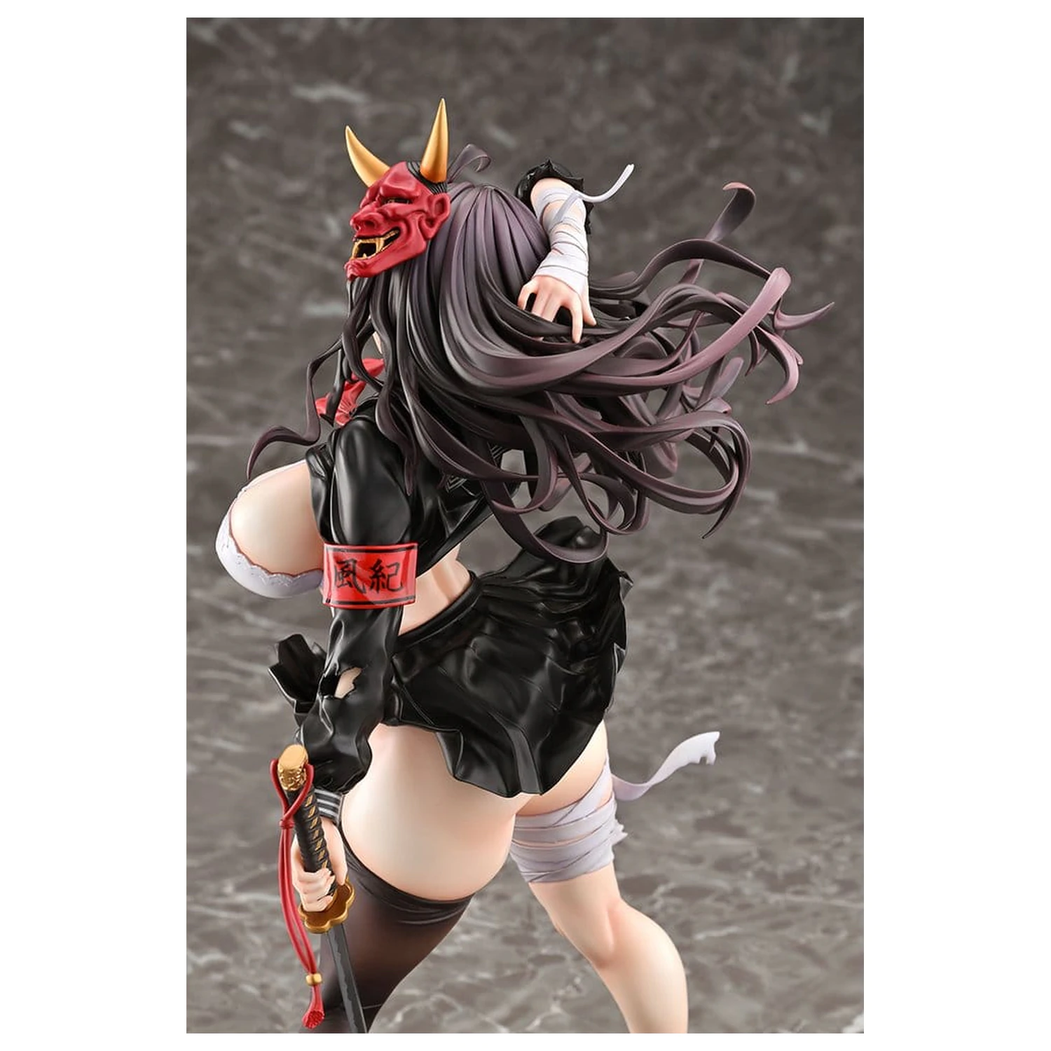 Original Character by Mataro PVC 1/6 Reika Danzaiin Demon Exorcist Student Council President Statue 26 cm  product photo