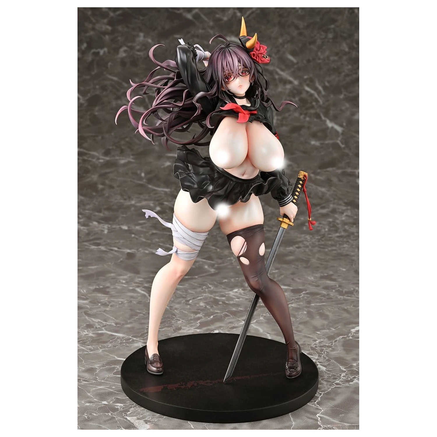 Original Character by Mataro PVC 1/6 Reika Danzaiin Demon Exorcist Student Council President Statue 26 cm  product photo