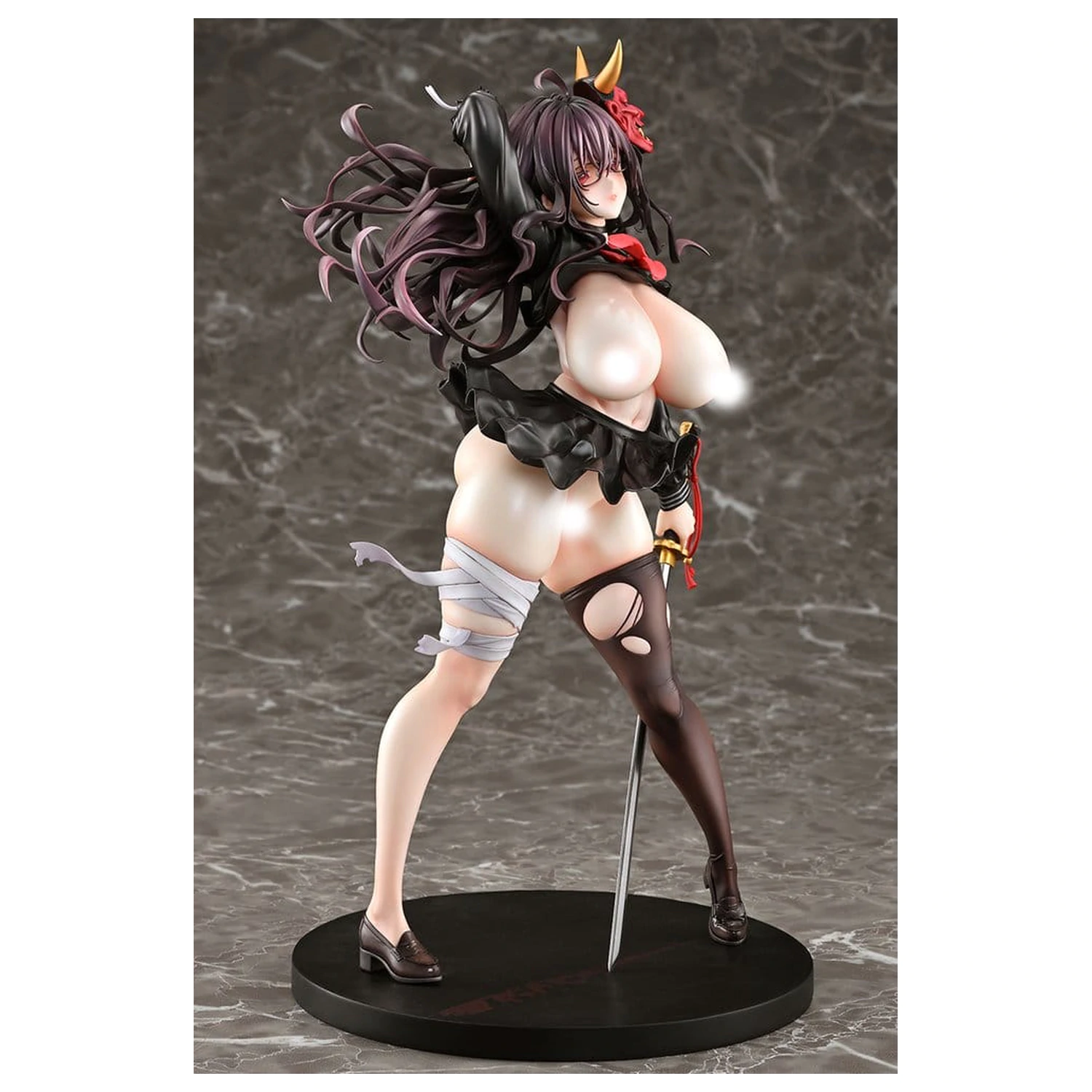 Original Character by Mataro PVC 1/6 Reika Danzaiin Demon Exorcist Student Council President Statue 26 cm  product photo