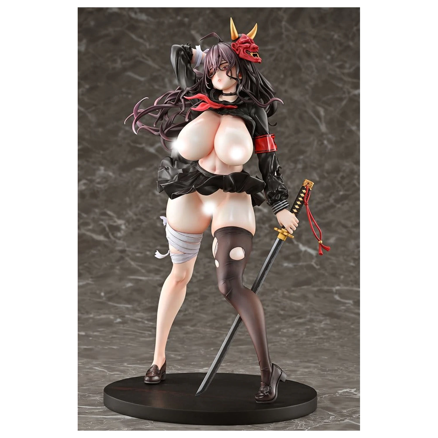 Original Character by Mataro PVC 1/6 Reika Danzaiin Demon Exorcist Student Council President Statue 26 cm  product photo
