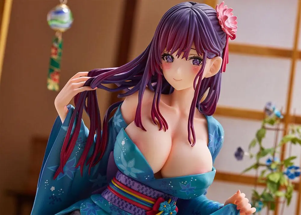 Original Character by Matarou PVC 1/6 Opening up her Yukata 20 cm product photo