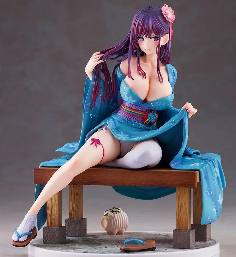 Original Character by Matarou PVC 1/6 Opening up her Yukata 20 cm product photo