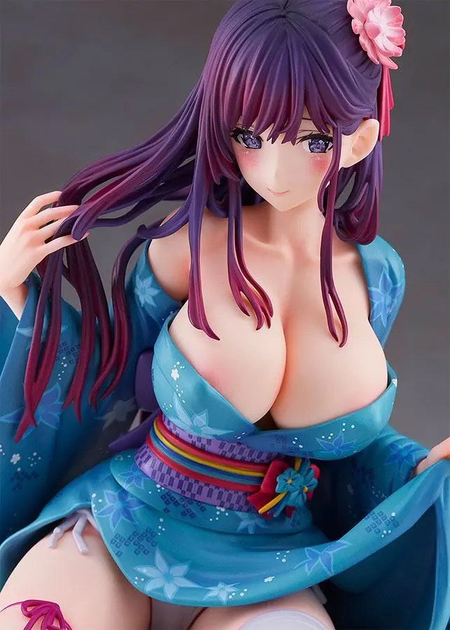 Original Character by Matarou PVC 1/6 Opening up her Yukata 20 cm product photo
