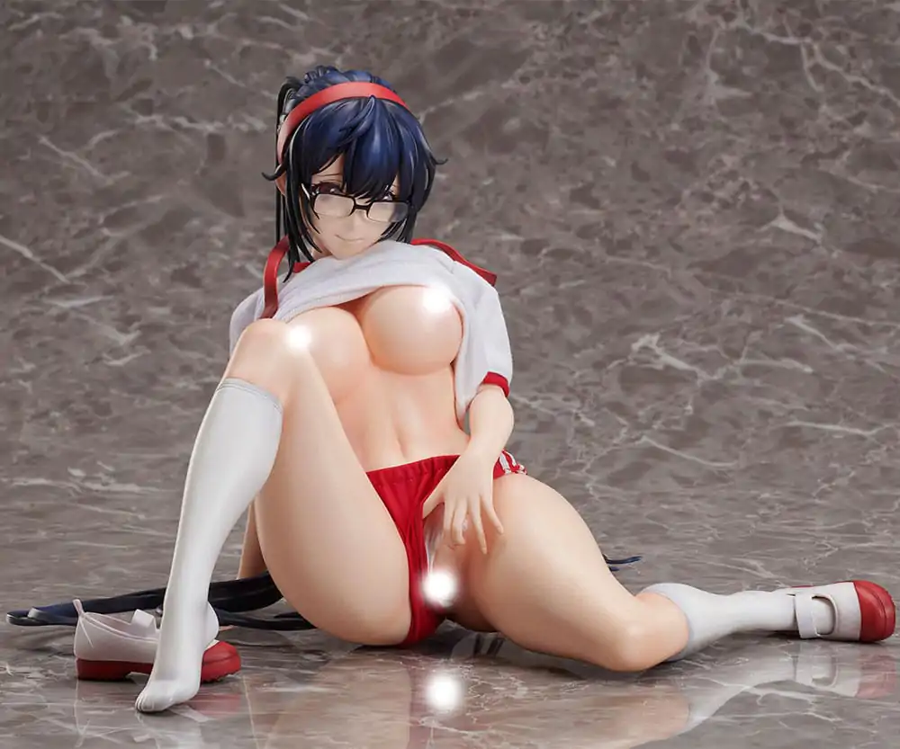Original Character by Matsuri Warabino Statue 1/4 Ayaka Sawara P.E Uniform 2nd Ver. 21 cm product photo