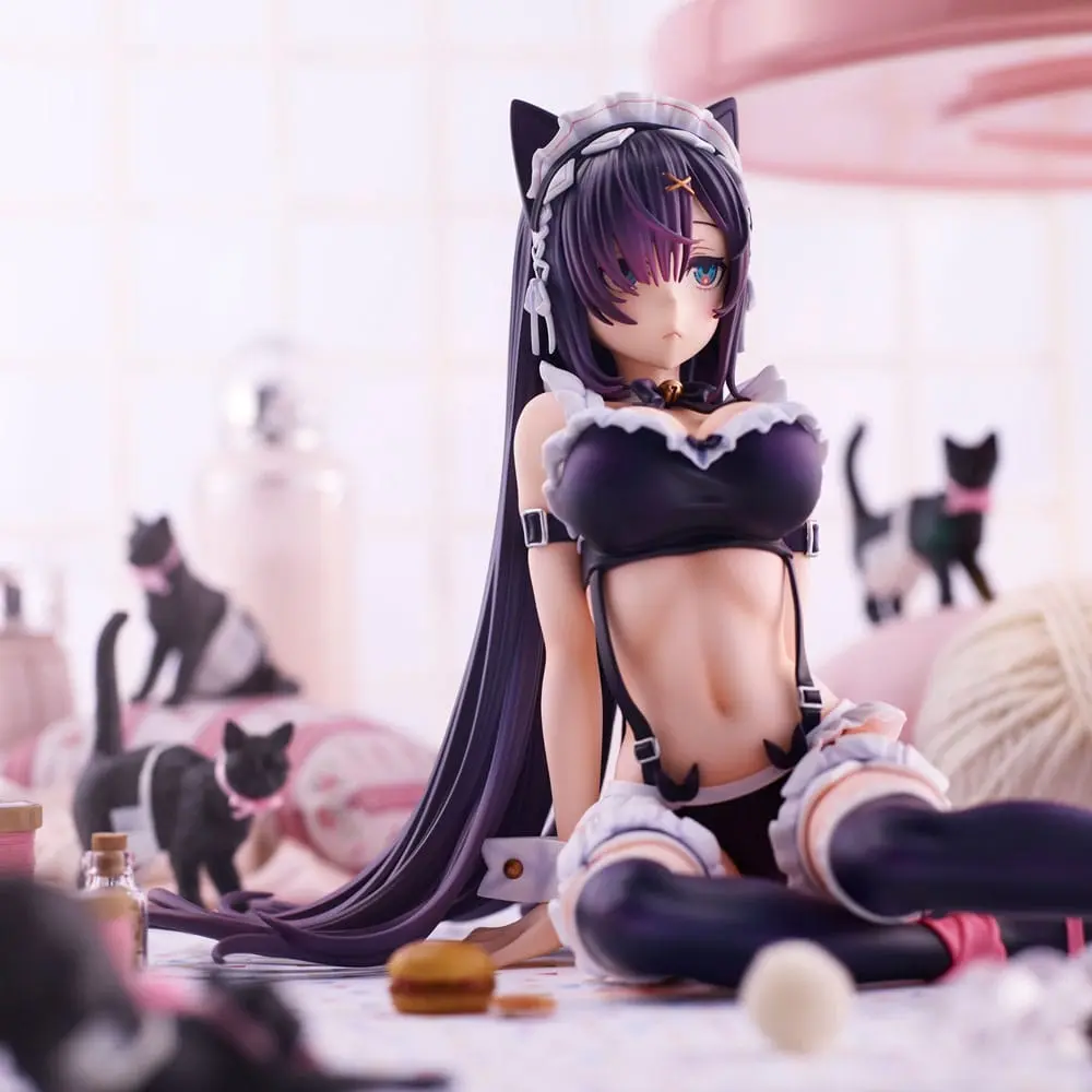 Original Character Statue PVC Cat Maid 15 cm termékfotó