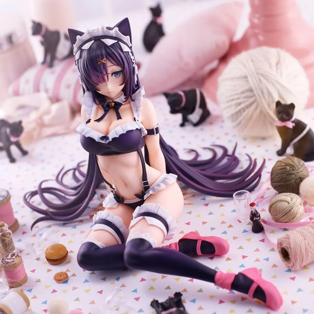 Original Character Statue PVC Cat Maid 15 cm termékfotó