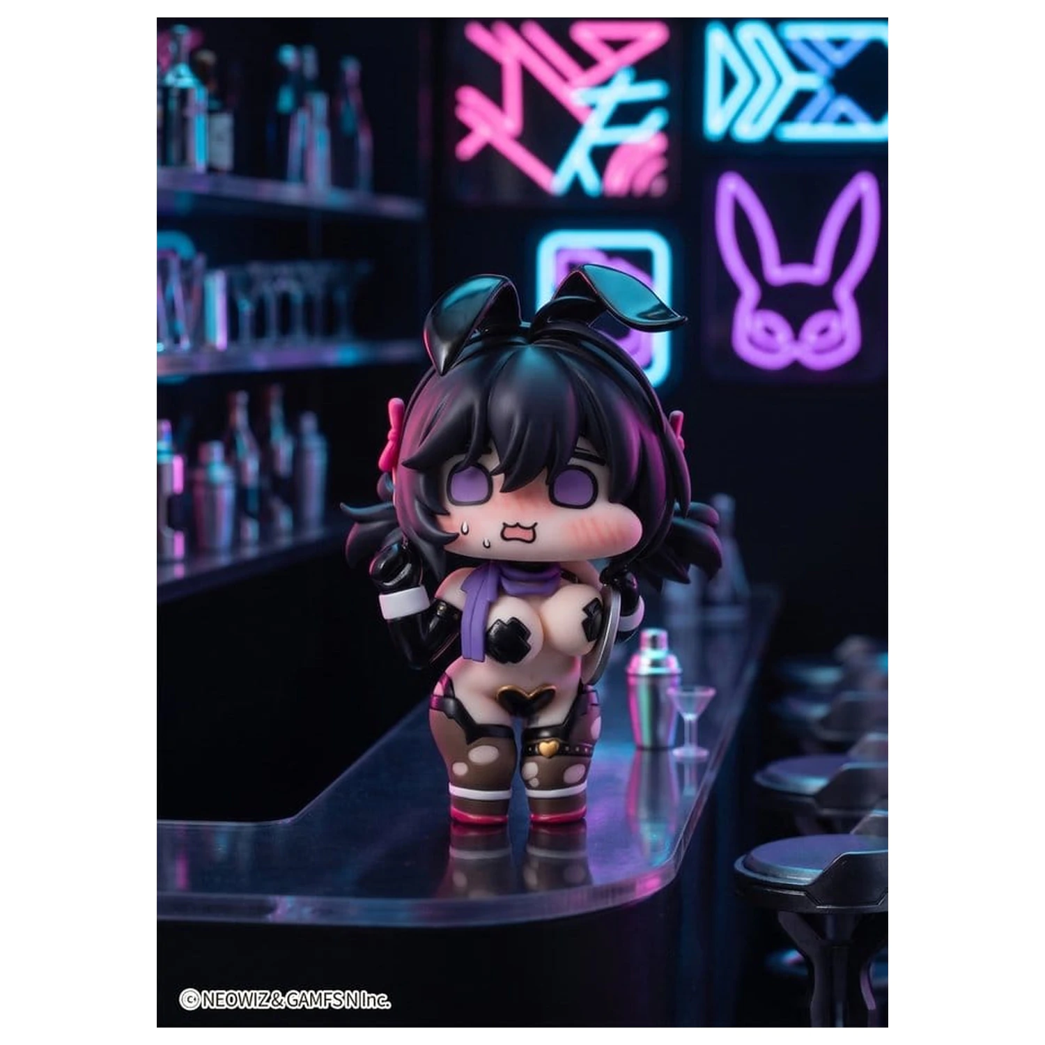 Original Character PVC Figure Celebrity Bunny Loen-chan x illustration by JAZZ JACK 10 cm product photo