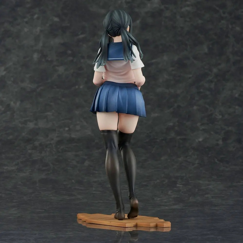 Original Character PVC Statue Curtain-chan Illustration by B-ginga 27 cm product photo