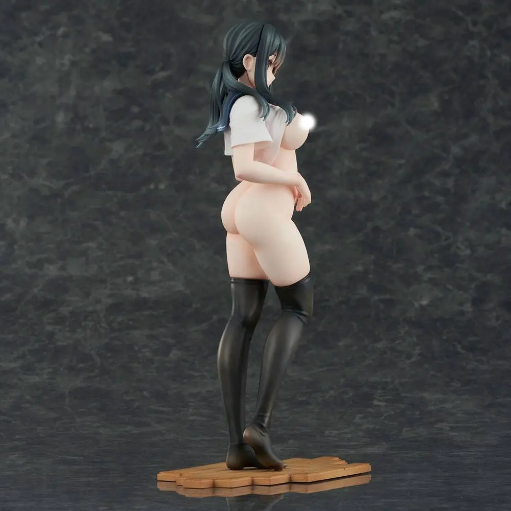 Original Character PVC Statue Curtain-chan Illustration by B-ginga 27 cm product photo