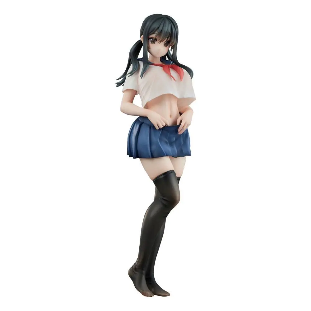 Original Character PVC Statue Curtain-chan Illustration by B-ginga 27 cm product photo