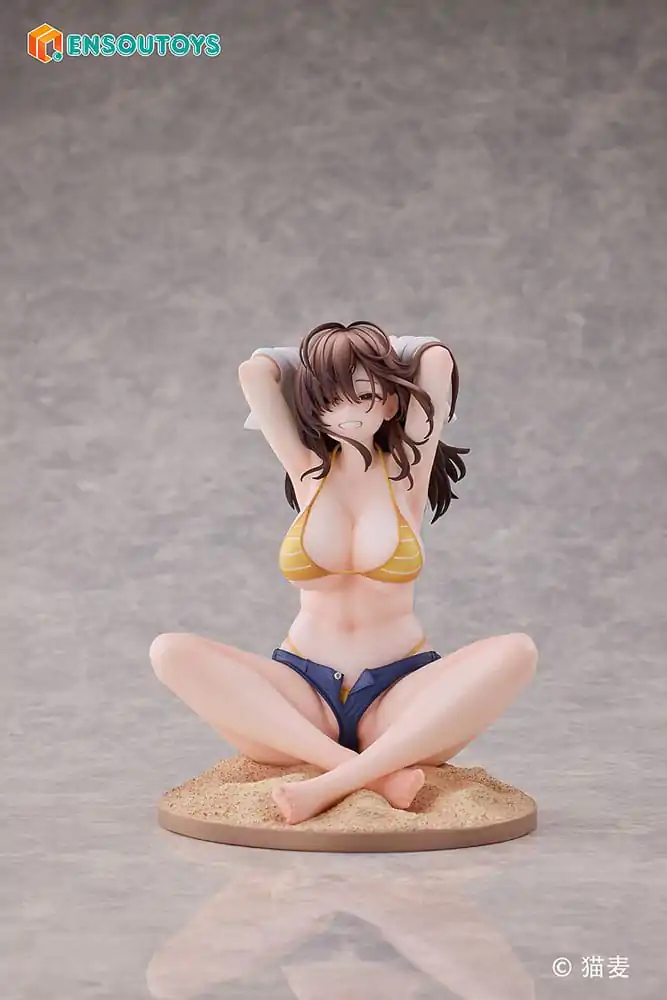 Original Character Statue Danjo no Yujo ga Seiritsu Dekinai Type no Onna Tomodachi 15 cm product photo