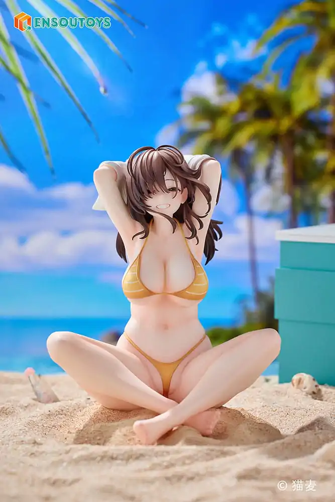 Original Character Statue Danjo no Yujo ga Seiritsu Dekinai Type no Onna Tomodachi 15 cm product photo