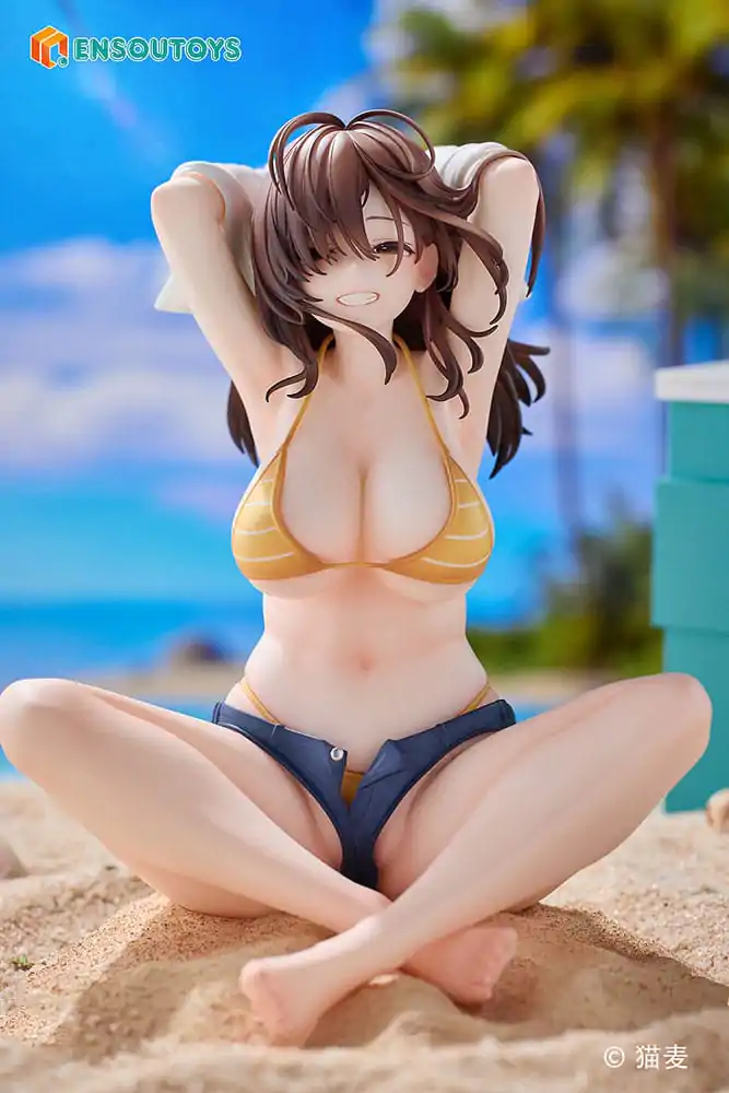 Original Character Statue Danjo no Yujo ga Seiritsu Dekinai Type no Onna Tomodachi 15 cm product photo