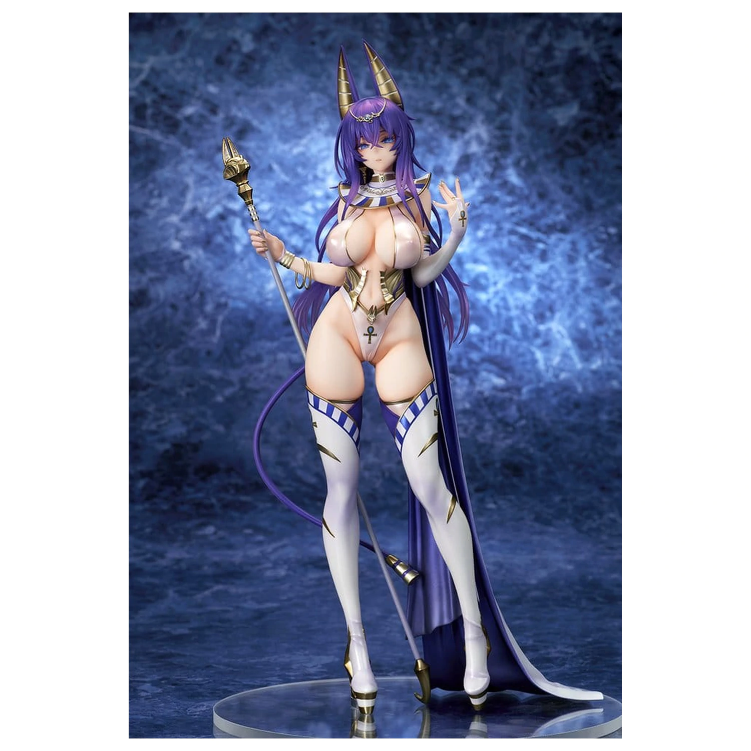Original Character DISH PVC Figure 1/7 Original Priestess Space Shibuna 28 cm product photo