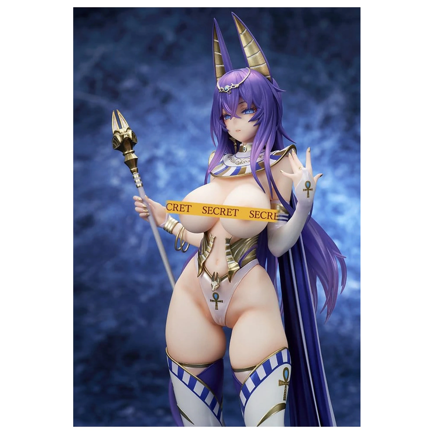 Original Character DISH PVC Figure 1/7 Original Priestess Space Shibuna 28 cm product photo