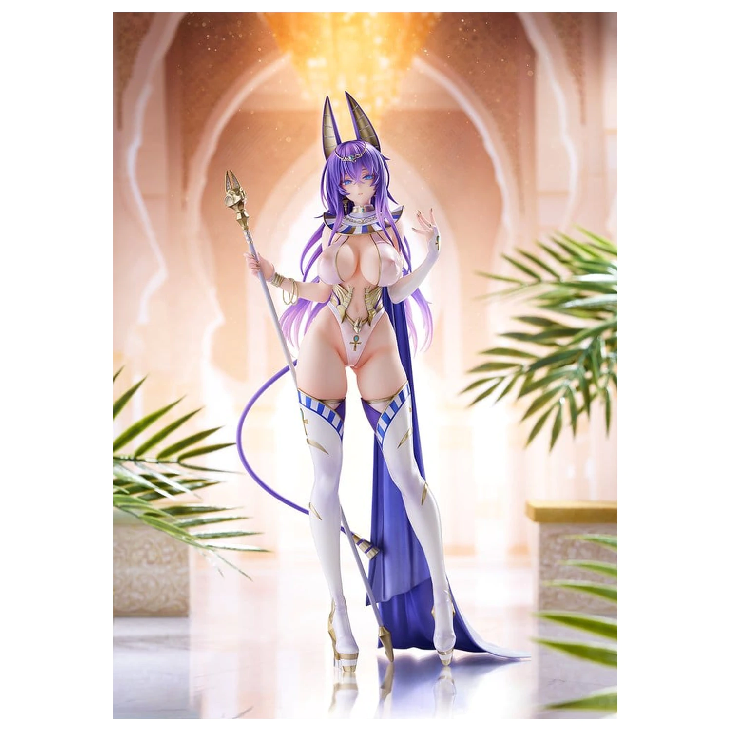 Original Character DISH PVC Figure 1/7 Original Priestess Space Shibuna 28 cm product photo