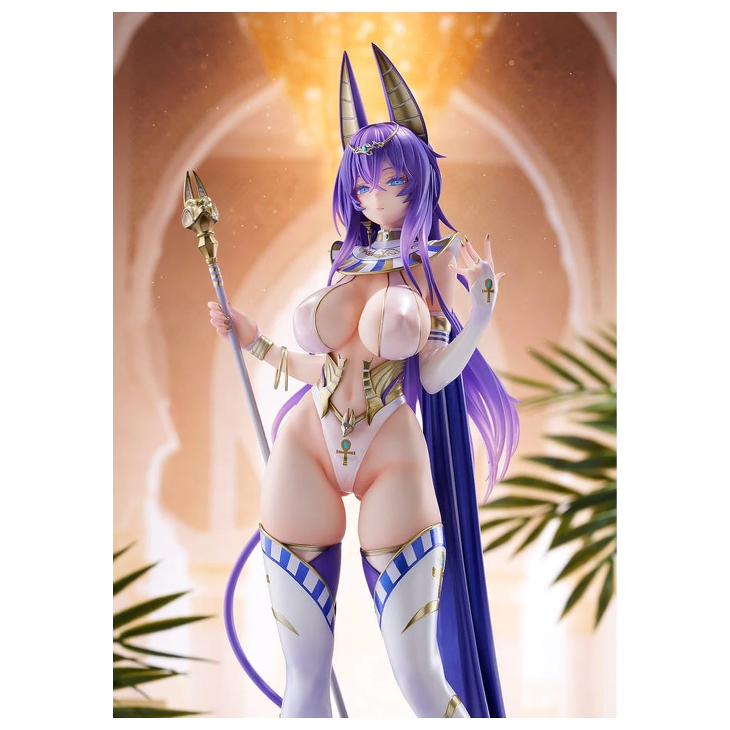 Original Character DISH PVC Figure 1/7 Original Priestess Space Shibuna 28 cm product photo